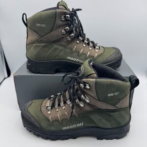 Montrail Women's Waterproof Hiking Boots Gentorr 1134 GORE-TEX Vibram Soles Sz 7